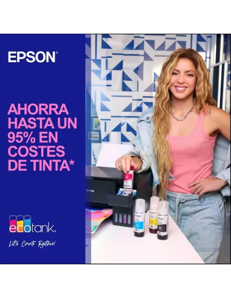 Epson EcoTank ET-2912 Multifuncional Wi-Fi con depósito de tinta