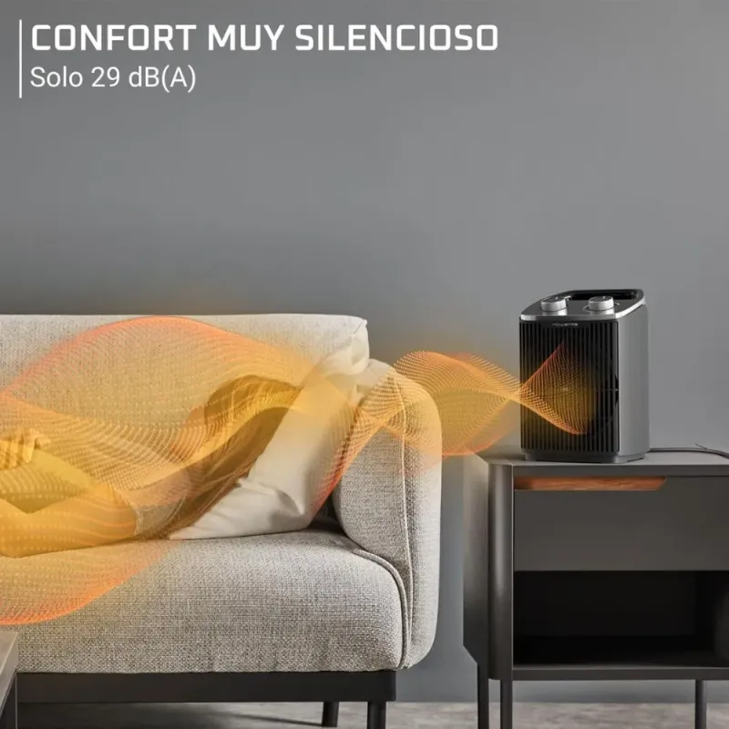 Rowenta Intense Comfort Calefactor SO2350 | 2000W Silencioso