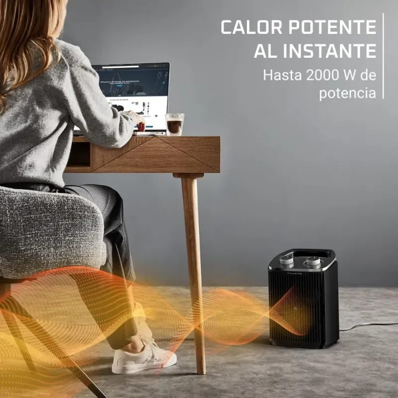 Rowenta Intense Comfort Calefactor SO2350 | 2000W Silencioso
