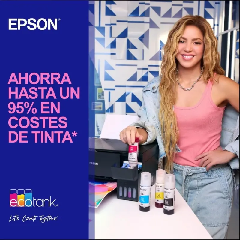 Epson EcoTank ET-2922 Impresora Multifuncional Wi-Fi con Depósito de T
