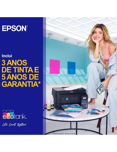 Epson EcoTank ET-2922 Impresora Multifuncional Wi-Fi con Depósito de T