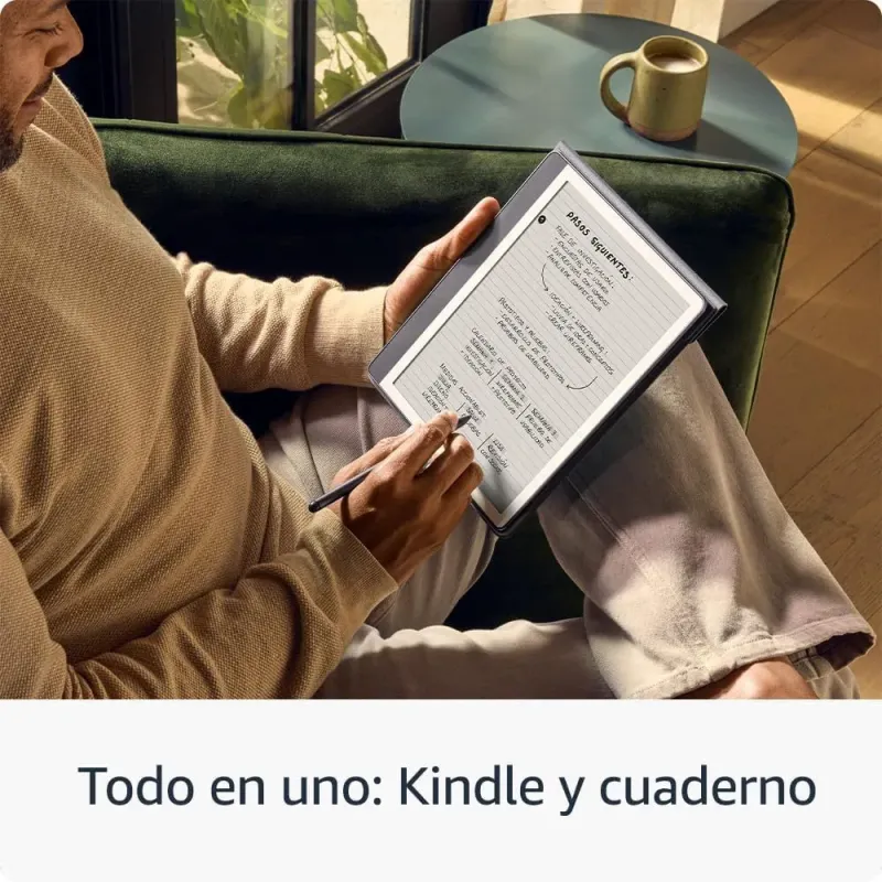 Amazon Kindle Scribe 64 GB Lápiz Prémium Gris Tungsteno | E-Reader y C