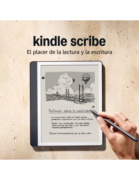 Amazon Kindle Scribe 64 GB Lápiz Prémium Gris Tungsteno | E-Reader y C