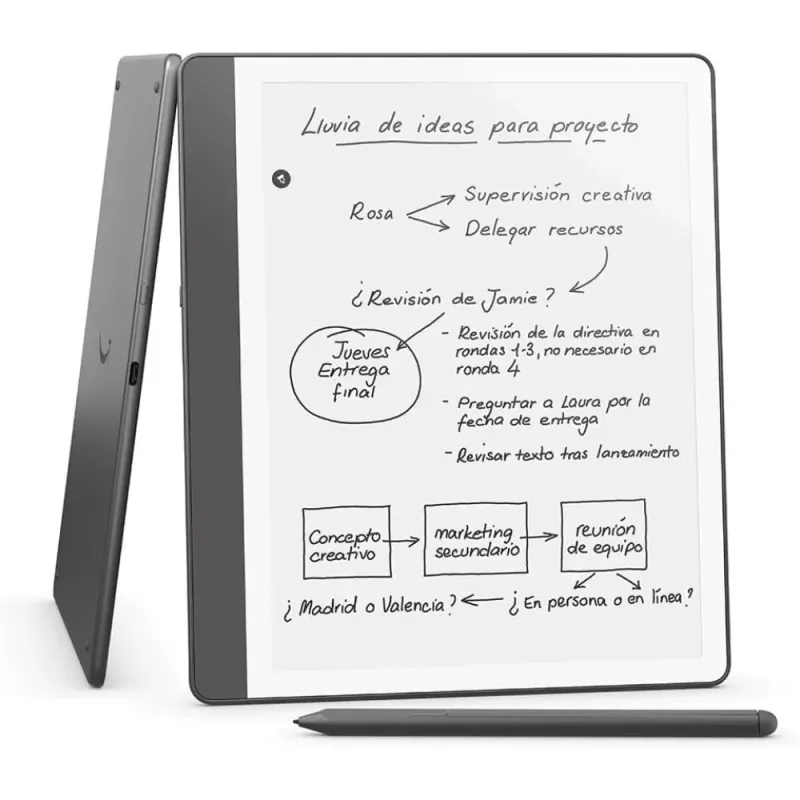 Amazon Kindle Scribe 64 GB Lápiz Prémium Gris Tungsteno | E-Reader y C
