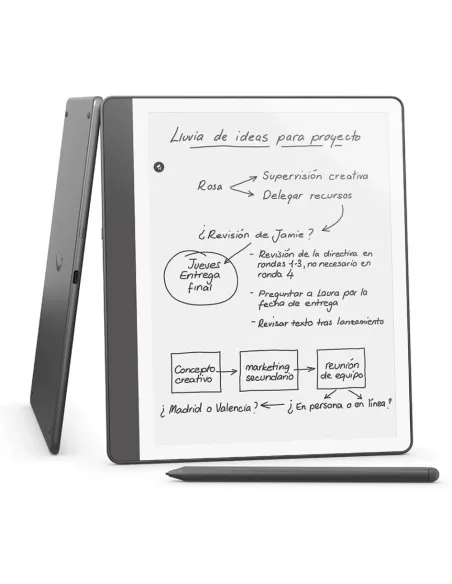 Amazon Kindle Scribe 64 GB Lápiz Prémium Gris Tungsteno | E-Reader y C