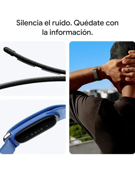 Google Fitbit Air Frambuesa - Pulsera de actividad sin pantalla