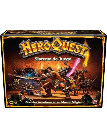 Hasbro Gaming Avalon Hill - Juego de Aventuras en Mazmorras para 2 a 5 Jugadores