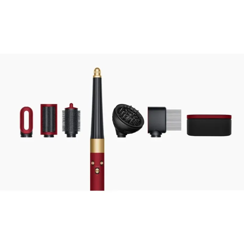 Moldeador multifunción y secador Dyson Airwrap Co-anda 2x (Red Velvet) - Rojo