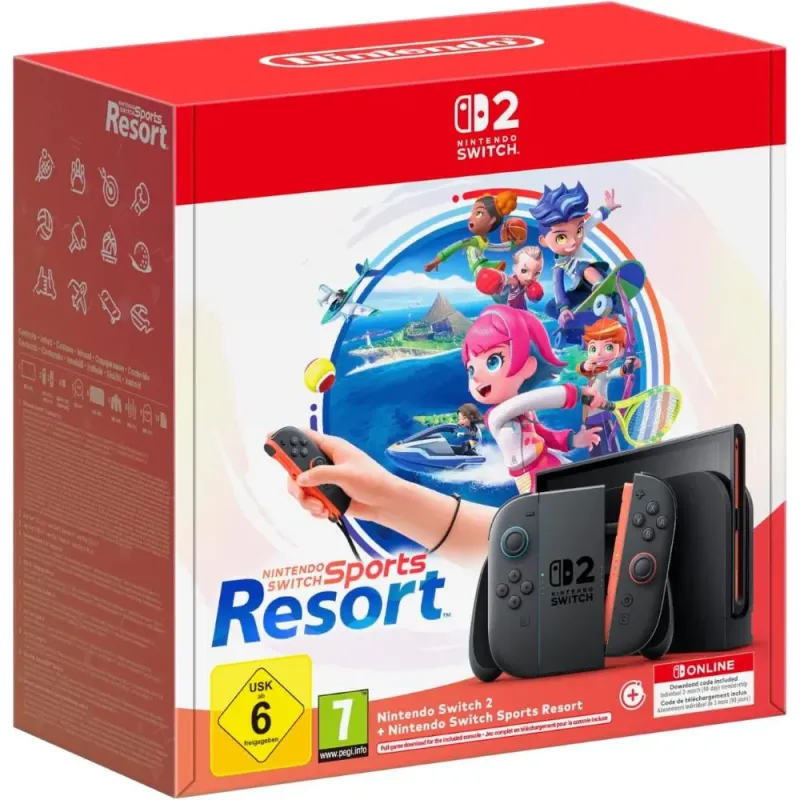 Nintendo Switch 2 Switch Sports Resort + 3 meses Nintendo Online