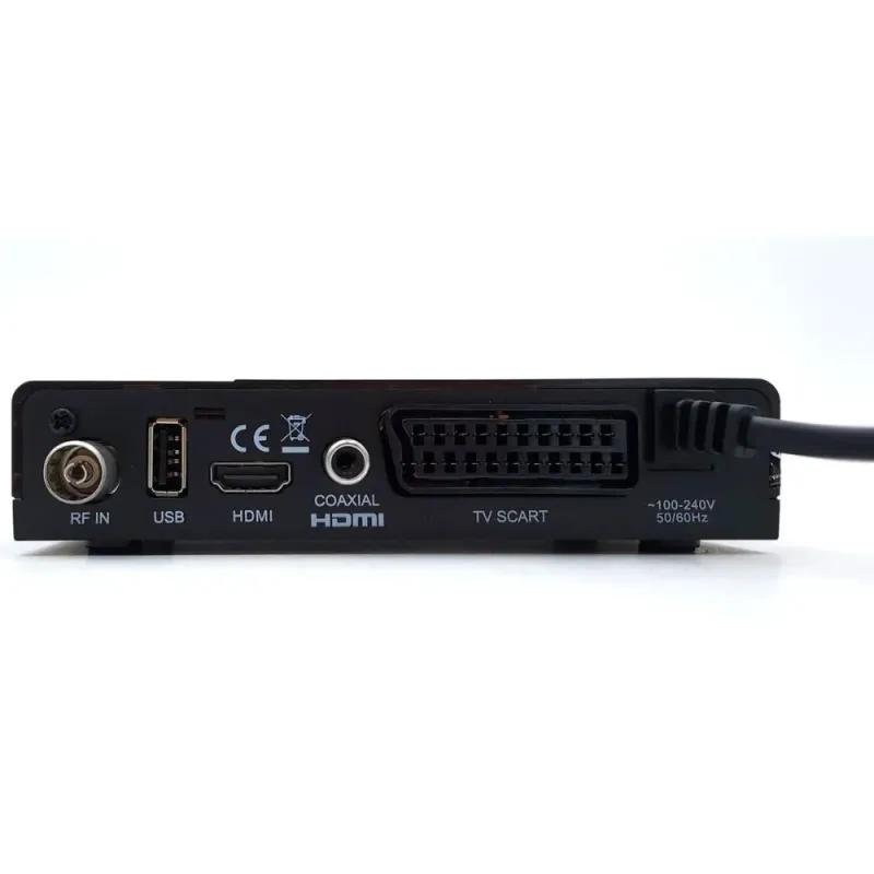 TDT Reproductor TV AKAI DVB-T12 ZAP266K-H Negro - Sintonizador HD