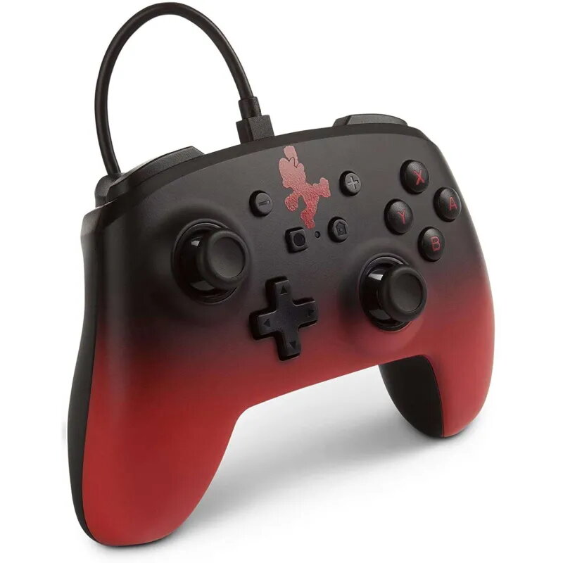 MaPdo CPn Cable PowerA Rojo Y Negro Super Mario ▶️ Tienda CPU