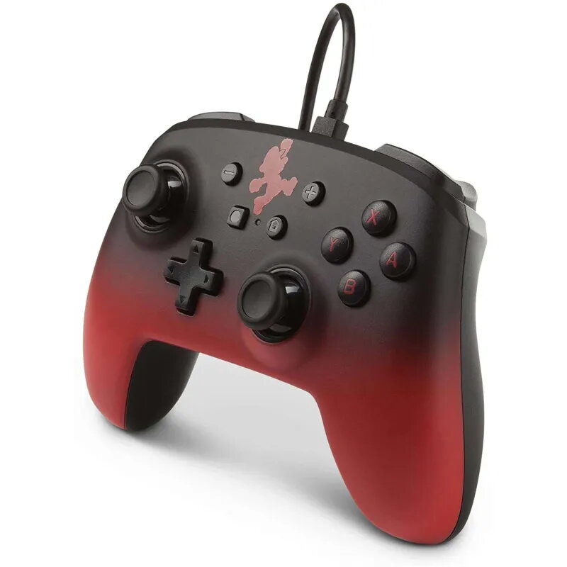 MaPdo CPn Cable PowerA Rojo Y Negro Super Mario ▶️ Tienda CPU