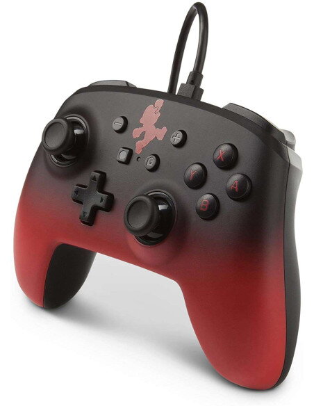 MaPdo CPn Cable PowerA Rojo Y Negro Super Mario ▶️ Tienda CPU