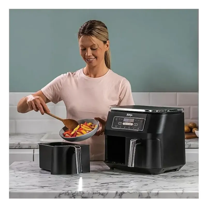 Ninja AF300EU Air Fryer 7,6L Reacondicionado - Doble Zona 6en1