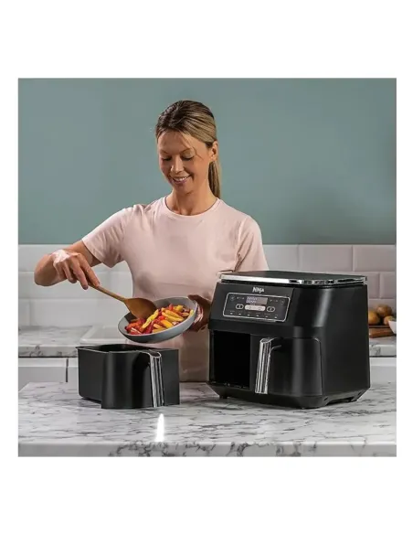 Ninja AF300EU Air Fryer 7,6L Reacondicionado - Doble Zona 6en1