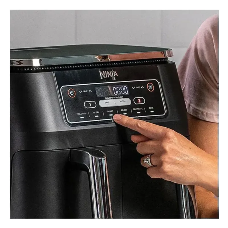Ninja AF300EU Air Fryer 7,6L Reacondicionado - Doble Zona 6en1