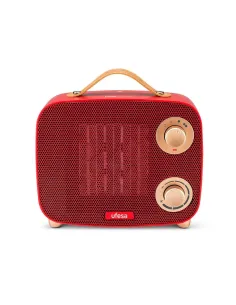 Ufesa Calefactor Aurora Red 1500W - Cerámico y Portátil