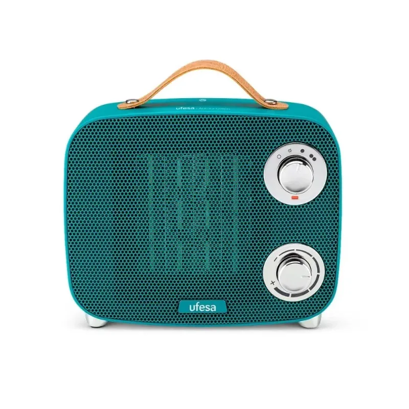 Ufesa Calefactor Aurora Green 1500W Ceramico con Termostato