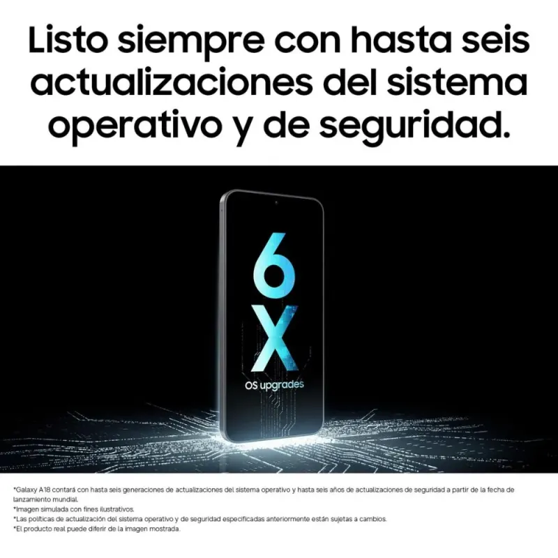 Samsung Galaxy A18 4G 4/128GB Negro
