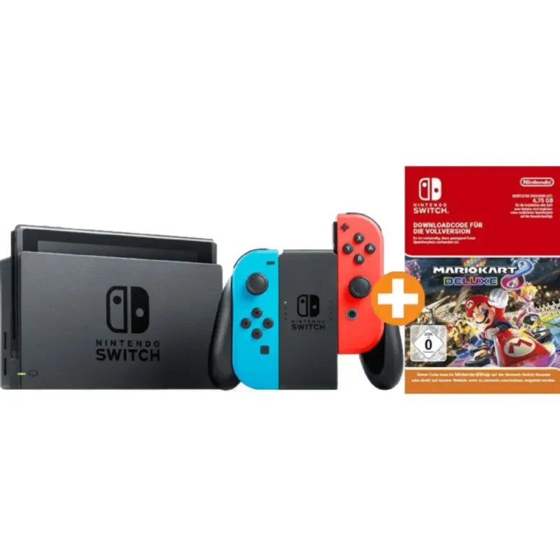 Nintendo Switch Mario Kart 8 Deluxe Bundle - Consola + Juego + Online