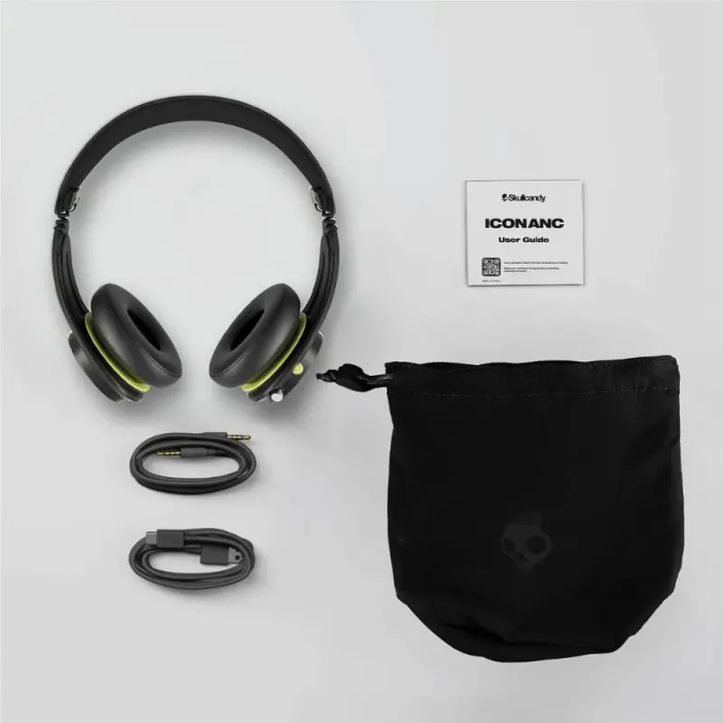 - Auriculares Skullcandy Icon Anc Wireless OnEar True Black -