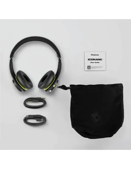 - Auriculares Skullcandy Icon Anc Wireless OnEar True Black -