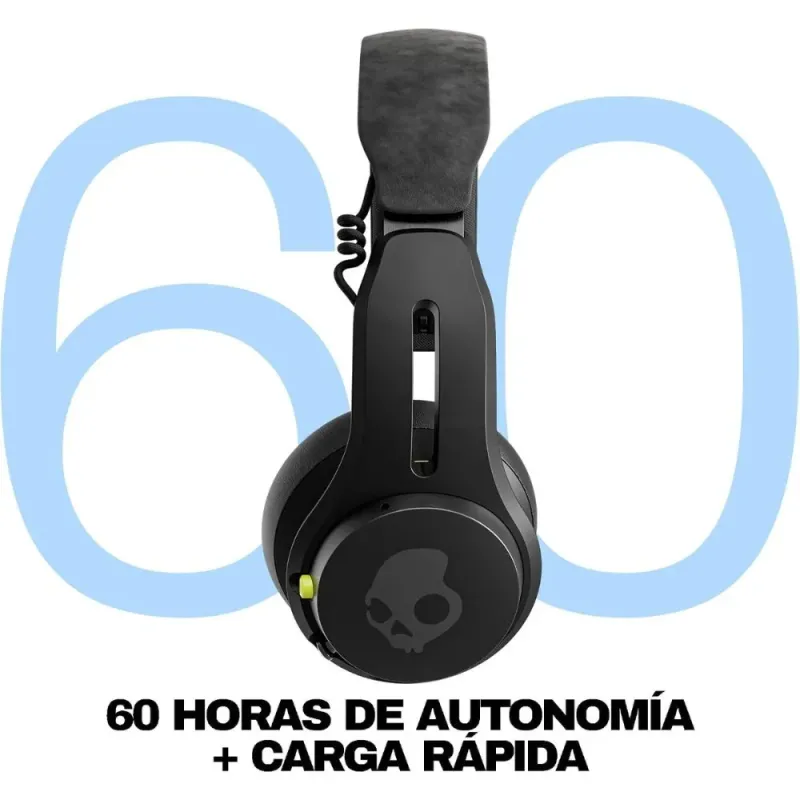 - Auriculares Skullcandy Icon Anc Wireless OnEar True Black -
