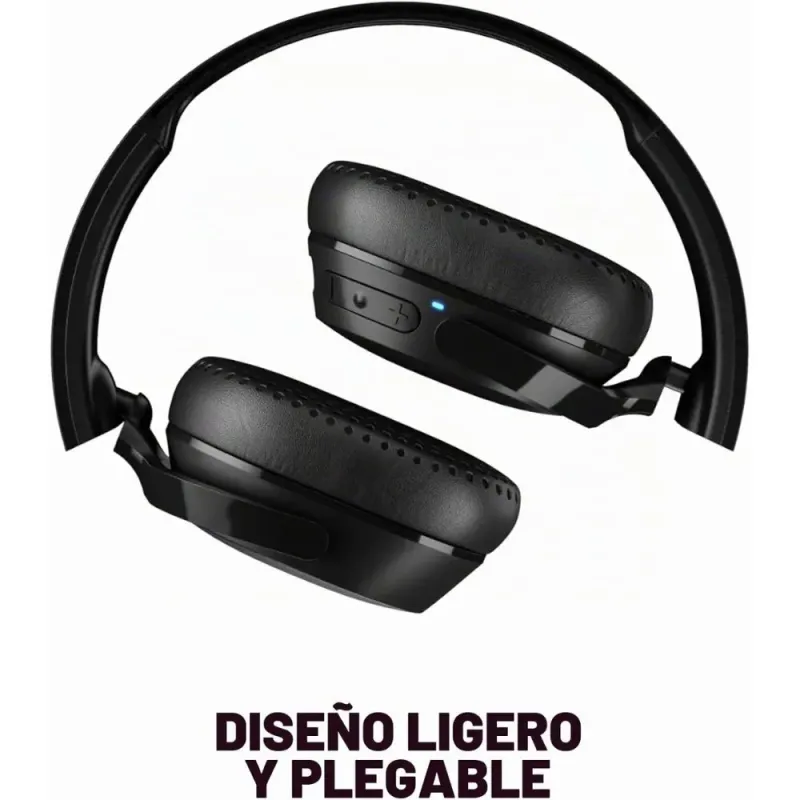 Auriculares Skullcandy Riff 2 Wireless On-Ear Black 34H Bluetooth
