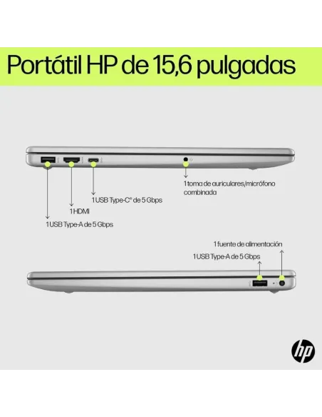 HP 15-fc0240ns Ryzen 7 7730U 32GB RAM 1TB SSD Sin SO Plata