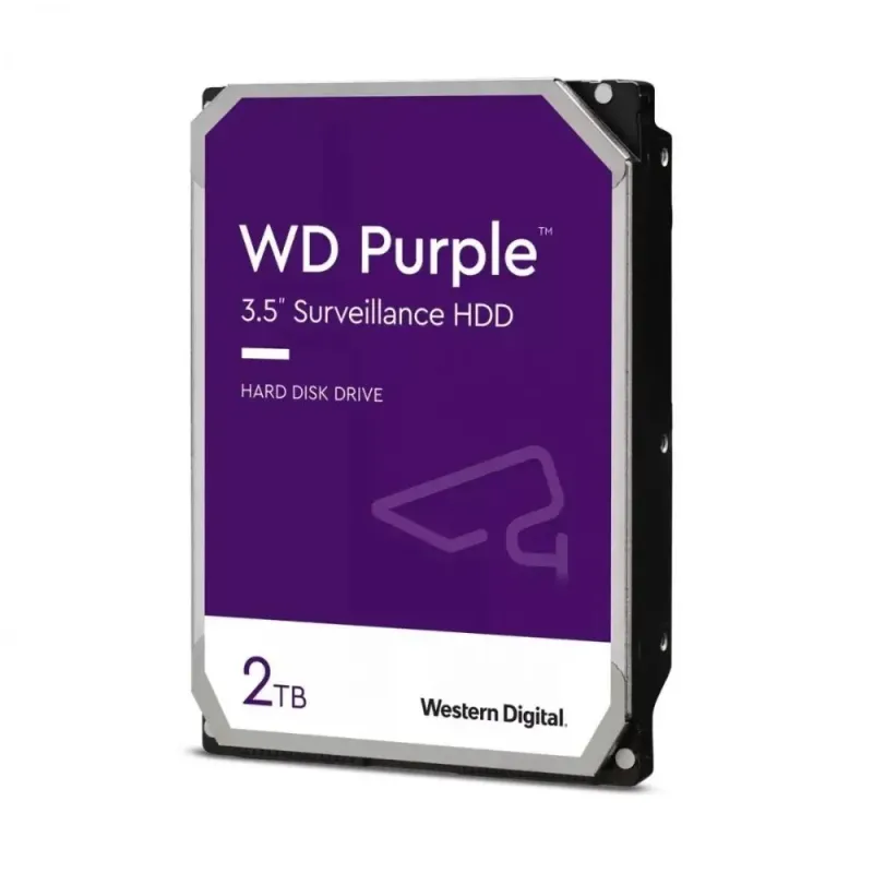 WD Purple WD23PURZ 2TB Disco Duro Vigilancia SATA III NVR DVR