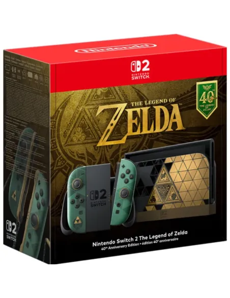 Nintendo Switch 2 Consola (40. aniversario de The Legend of Zelda)