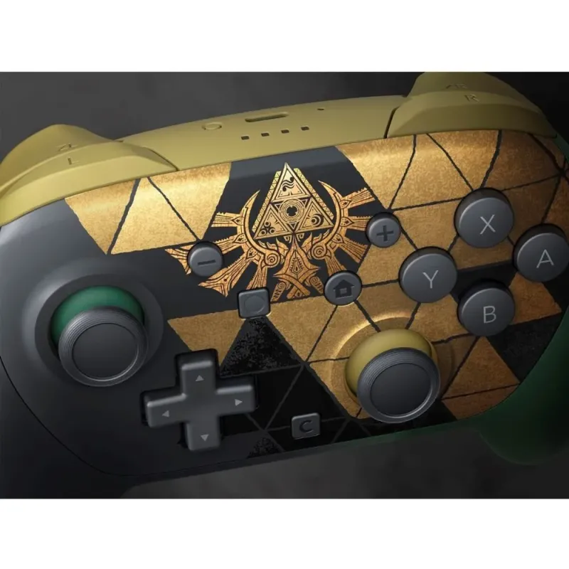 Nintendo Mando Pro de Nintendo Switch 2 (40. aniversario de The Legend of Zelda) + Soporte expositor