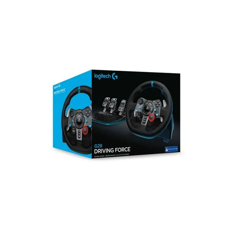 Logitech G29 Driving Force - Volante para PS5/PS4/PS3/PC