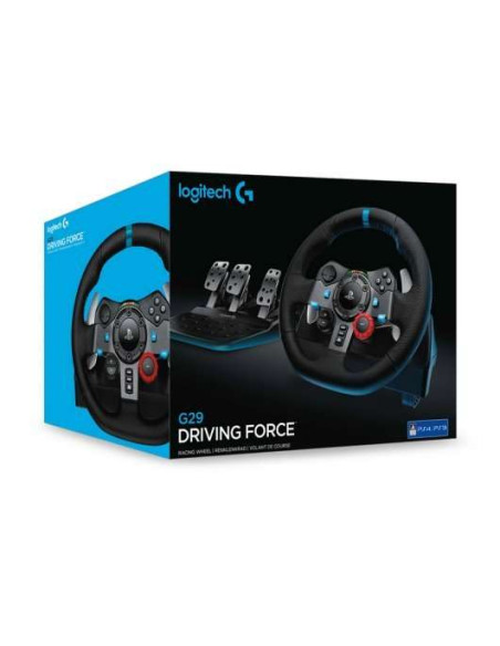 Logitech G29 Driving Force - Volante para PS5/PS4/PS3/PC