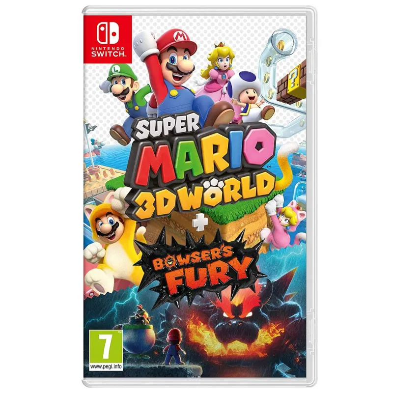 Super Mario 3D World + Bowsers Fury · Nintendo Switch ▶️ TiendaCPU