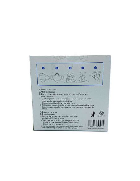 Mascarilla KN95 MediaSanex CTPL-0020 Pink 25 Units ▶️ TiendaCPU