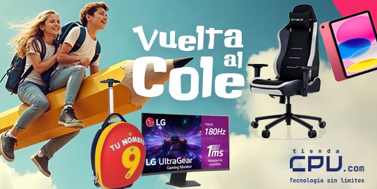 Vuelta al cole 2025 en TiendaCPU | Rebajas y descuentos en tecnología