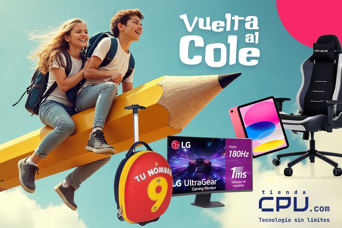 Vuelta al cole 2025 en TiendaCPU | Rebajas y descuentos en tecnología