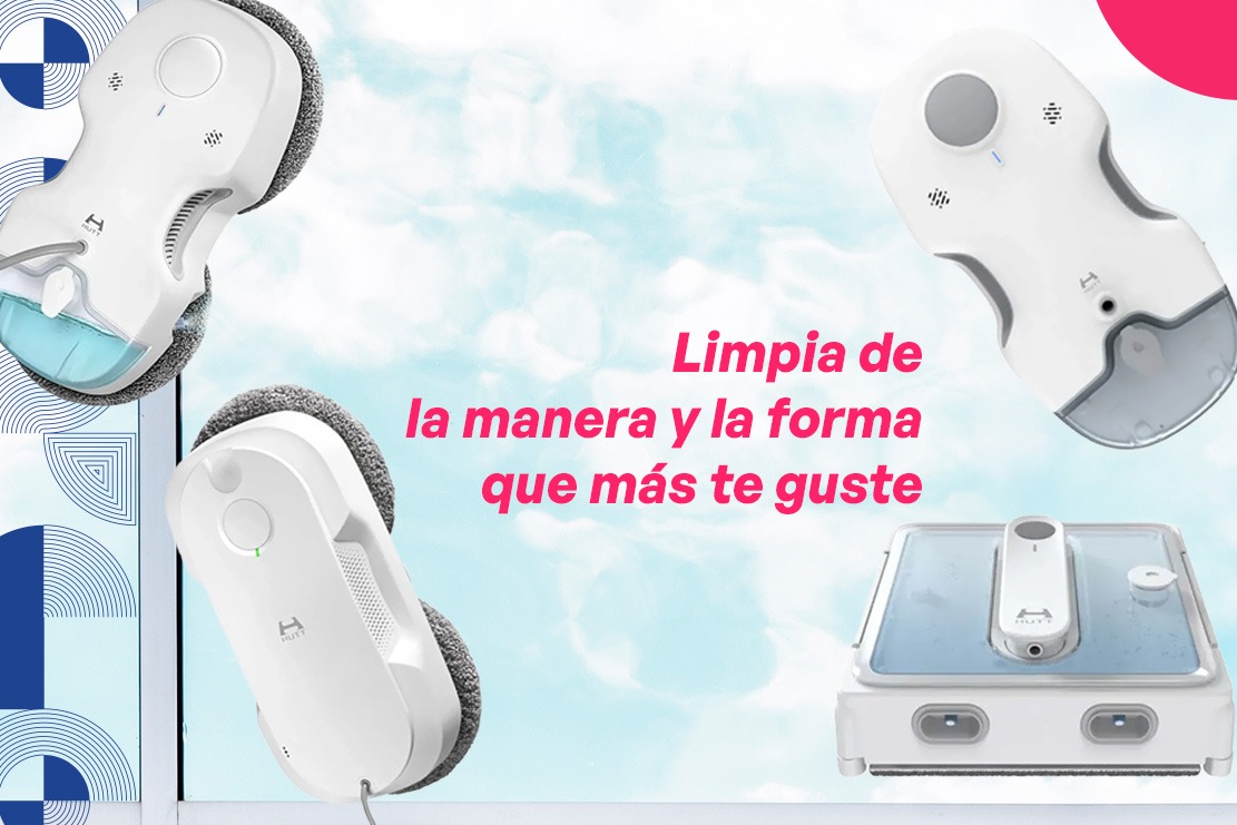 Vuelta a la rutina con TiendaCPU | Limpieza fácil con los robots limpiacristales HUTT
